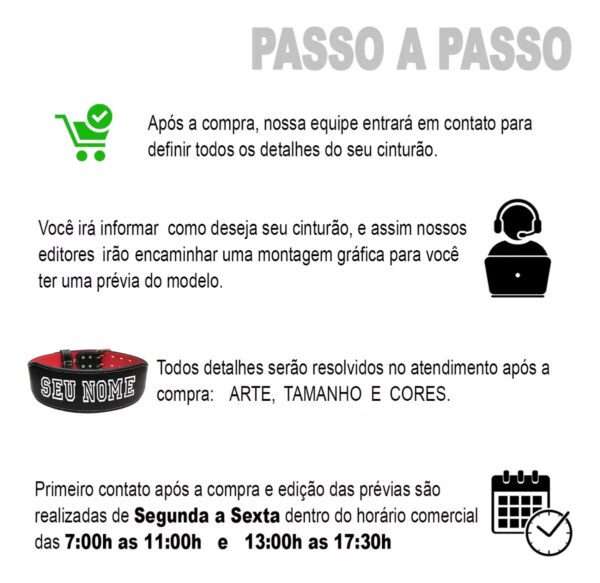 CINTURÃO COURO PERSONALIZADO - TEXTO - Imagem 2