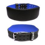 Cinturão de Couro Búfalo Academia Fitness Fivela Max Force49