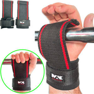 STRAP GRIP ALGODÃO MAX FORCE – PAR