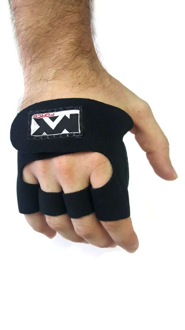 LUVA MEIA PALMA MAX FORCE | PRETA - Imagem 2