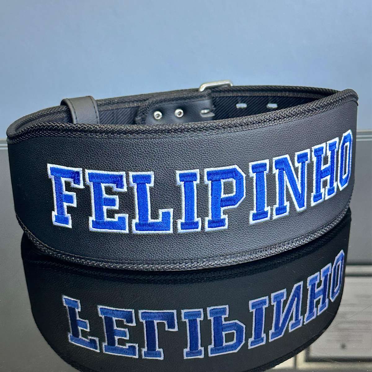 CINTURÃO SINTÉTICO PERSONALIZADO - TEXTO - Imagem 2